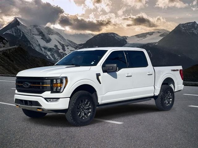 2023 Ford F-150 Tremor in White — front three-quarter view