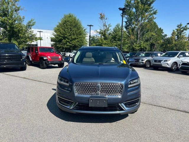 2019 Lincoln Nautilus — side profile view