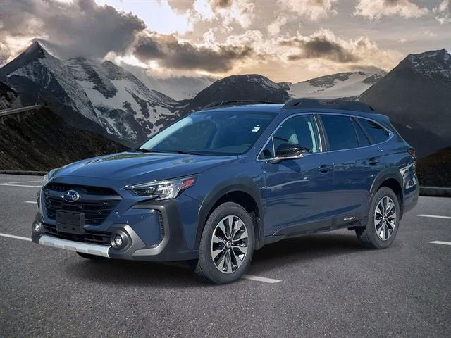 2024 Subaru Outback Limited XT in Cosmic Blue Pearl — front three-quarter view
